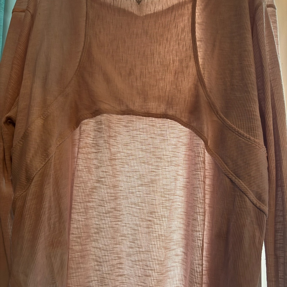 Nude Free people movement yoga top